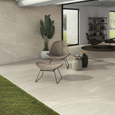 Austral Ivory 600x600mm Porcelain Paving Slabs – Pallet Pack 
