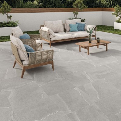 Austral Grey 600x900mm Porcelain Paving Slabs – Pallet Pack 
